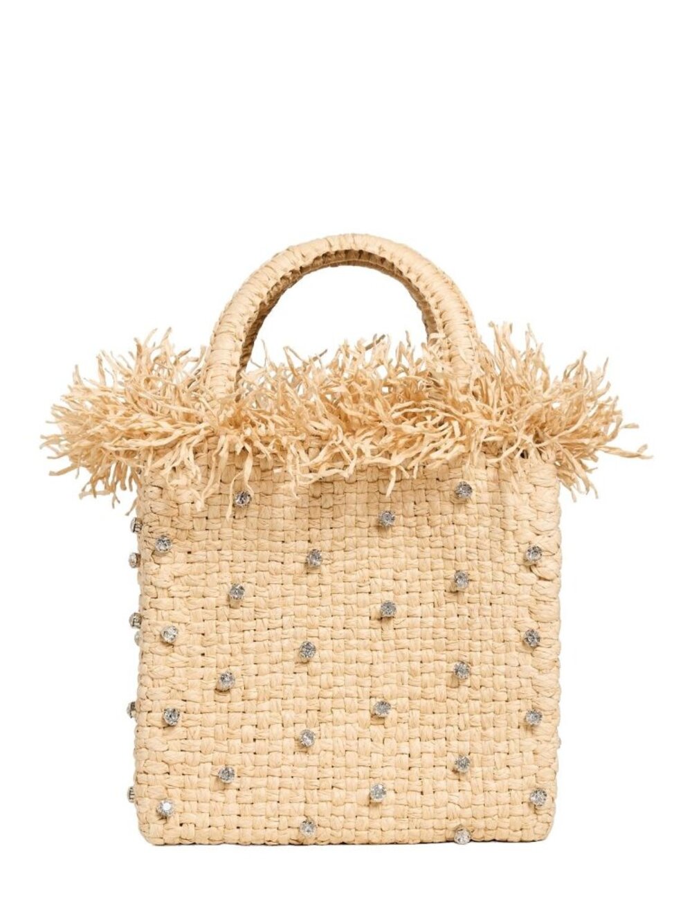 Pamela Munson check mate mini sparkle bag in Natural New Tote Purse - Picture 2 of 12
